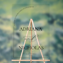 Mariage élégant moderne Accueil