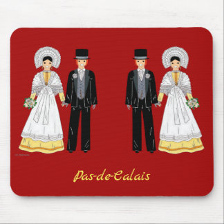 Mariage en Pas-de-Calais, Frankreich Mousepad