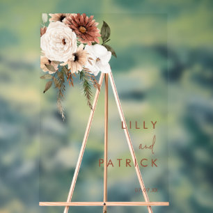 Mariage en terre cuite fleurie de Bohême