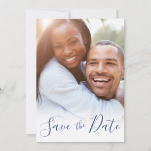 Mariage Enregistrer La Date Faire-part Photo Perso