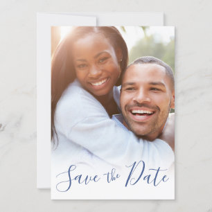 Mariage Enregistrer La Date Faire-part Photo Perso