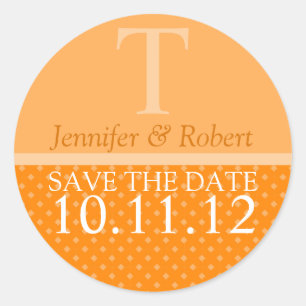 Mariage Enregistrer La Date Sceller Stickers Étiqu