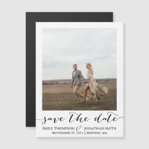 Mariage Enregistrer les Magnets de date avec une s