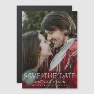 Mariage Enregistrer Les Magnets De Date - Enregist