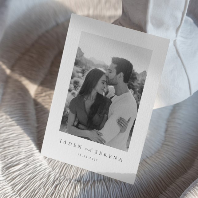 Mariage enregistrer l'invitation de la carte I Mar (Créateur téléchargé)