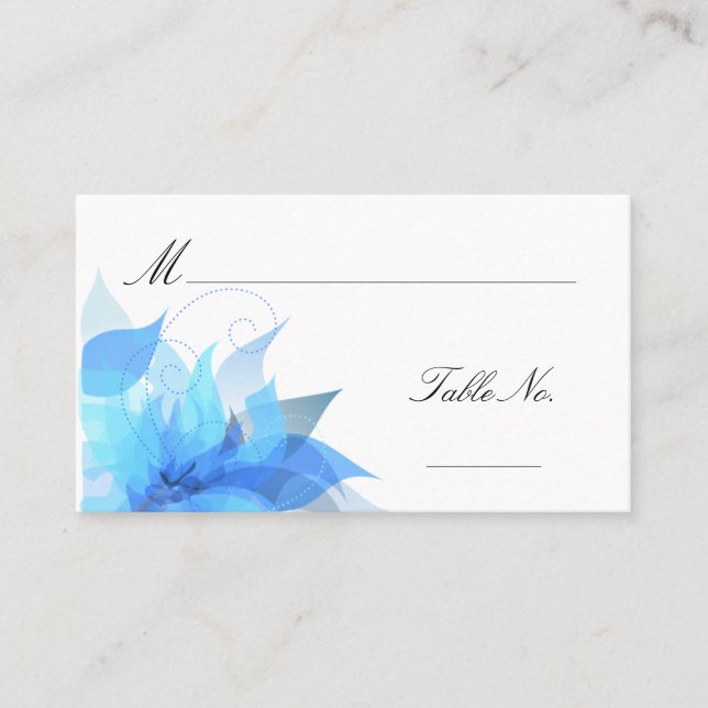 Mariage Escort Invité Cartes de Place (Devant)