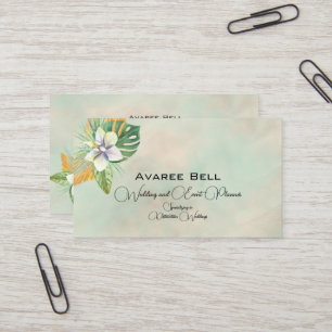 Mariage et Carte de visite du gestionnaire d'événe