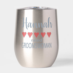 Mariage et mariage 5 Coeur Groomswoman