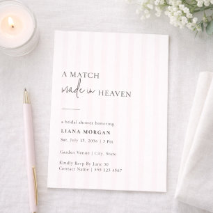 Mariage fait au ciel Invitation de Fête de Fiançai