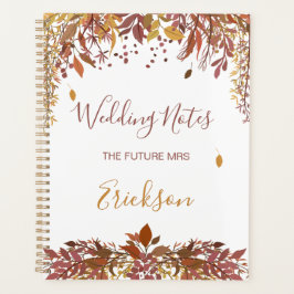 Mariage feuille de l'automne Waterccolor