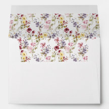Mariage Fleur sauvage simple