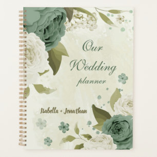 mariage fleurs blanches vert sauge