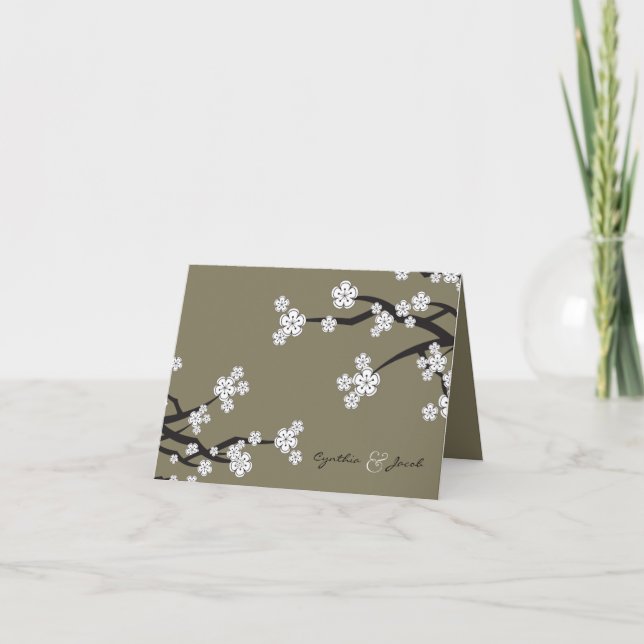 Mariage Fleurs de Cerisier Sakura Blanc Merci (Devant)