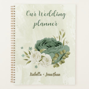 mariage fleurs vert sauge blanc