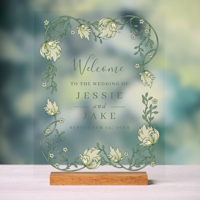 Mariage floral Art nouveau (Neutre)