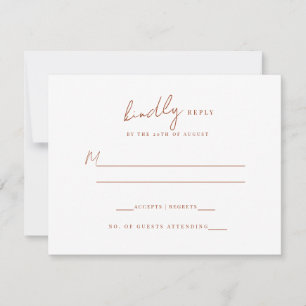 Mariage Floral Rustique Formel Monogramme RSVP