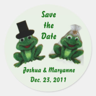 Mariage Froggy - Enregistrer les stickers Date