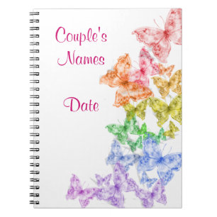 Mariage gai d'arc-en-ciel ou carnet de Guestbook