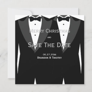Mariage Gay Argent Enregistrer La Date Cartes De N