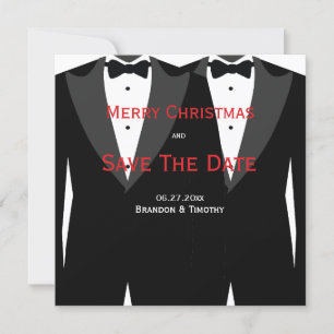Mariage gay personnalisé Enregistrer la date Carte