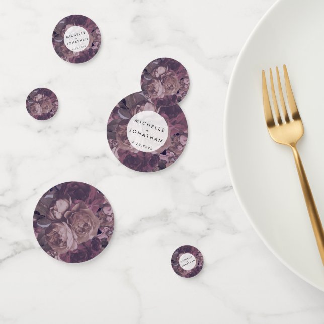 Mariage Imaginaire pourpre Confetti (Groupe)