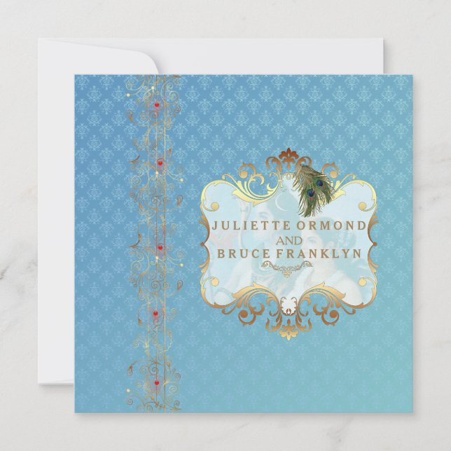 Mariage indien II - Carte d'invitation (Devant)