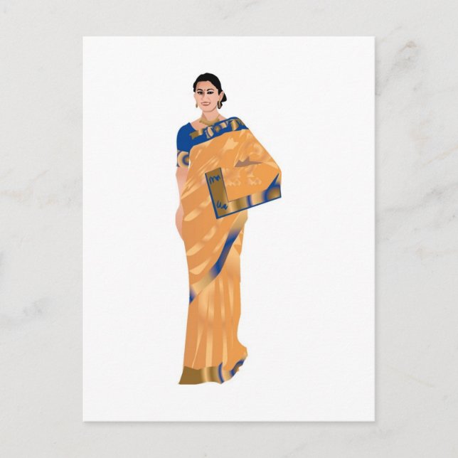 Mariage Indien Traditionnel Enregistrer La Carte D (Devant)