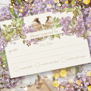 Mariage Inséparable Lavender Lilac RSVP