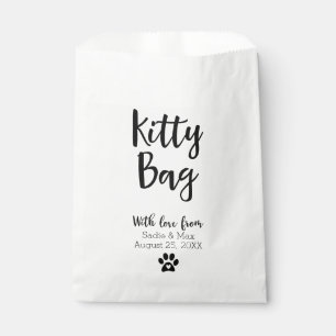 Mariage Kitty Treat Favoriser les sacs
