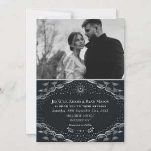 Mariage magnétique de la carte Argent Tarot Carte