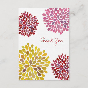 Mariage Merci de noter Cartes de lin plat