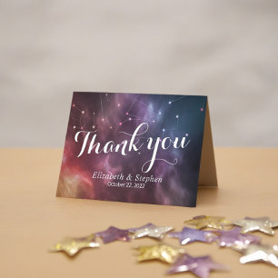 Mariage Merci Galaxy Star Nebula Constellation