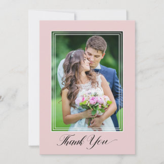 Mariage Merci Script 2 Photo Merci rose
