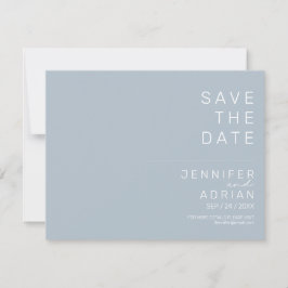 Mariage minimal Enregistrer les cartes de dates