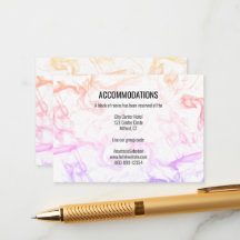 Mariage moderne coloré Rainbow Mist Modèle