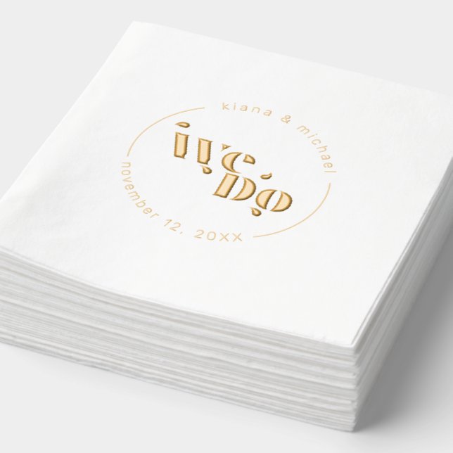 Mariage moderne décoratif Nous faisons ID887 (Détail)