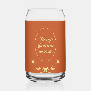 Mariage Noms Verre