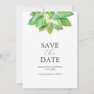 Mariage non photo EnregistrerLa date Invitations B