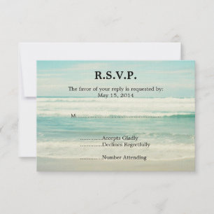 Mariage Océan Plage RSVP