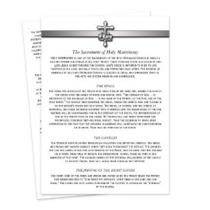 Mariage orthodoxe Description 5 x 7 cartes