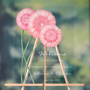 Mariage Peach Chrysanthemum Bienvenue