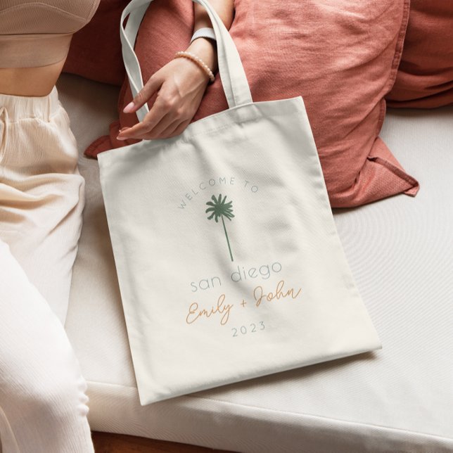 mariage personnalisé bienvenue au sac fourre-tout  (Créateur téléchargé)