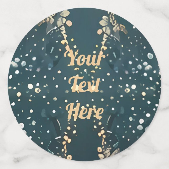 Mariage personnalisé Confetti (Grand recto)