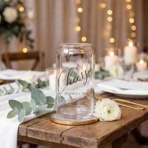 Mariage personnalisé minimaliste noir blanc peut 
