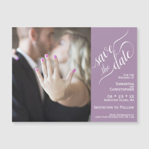 Mariage photo à deux volets Sauvegardez le Magnet