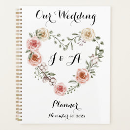 Mariage Pink Ivory Roses Organisateur