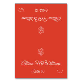Mariage Place Fleur sauvage carte Elegance-Pork Ic