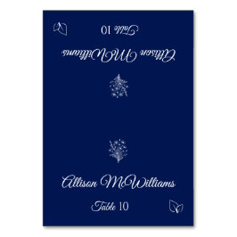 Mariage Place Fleur sauvage de carte Elégance-Végé