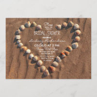 mariage plage coquilles de mer nuptiale invitation