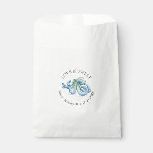 Mariage plage Favoriser Sacs Aquarelle Octopus
